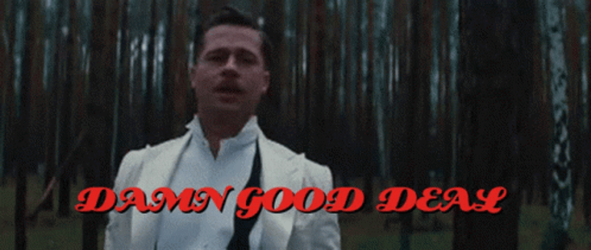 Inglourious Basterds Damn Good Deal GIF