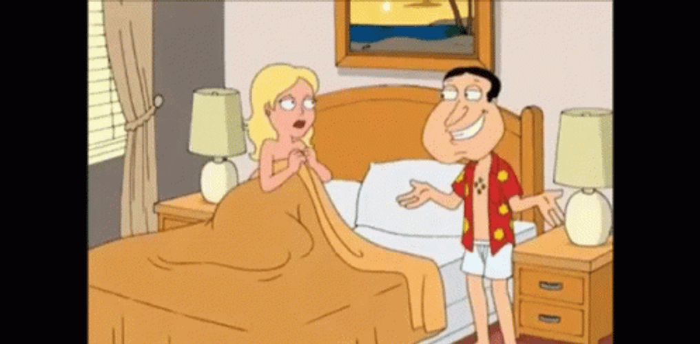 Ingraving Quagmire On The Wall Scene GIF
