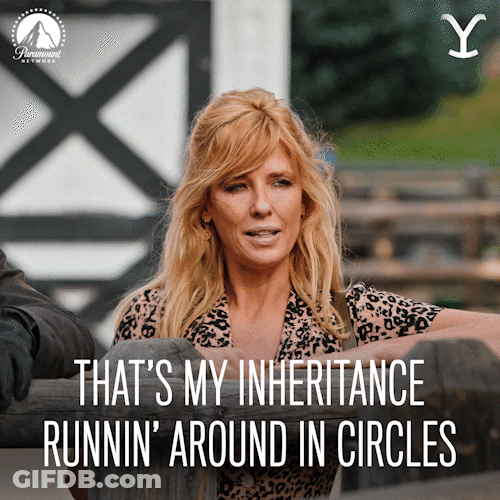 Inheritance Around In Circles Beth Dutton GIF