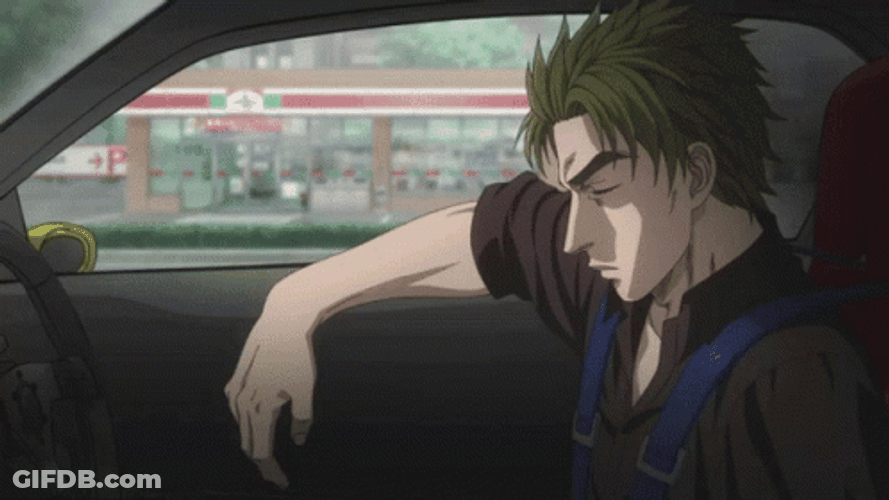 Initial D Keisuke Takahashi Madly Speaking GIF