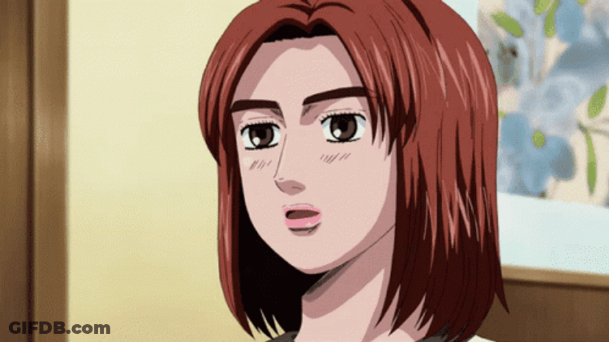 Initial D Natsuki Mogi Seriously Speaking GIF
