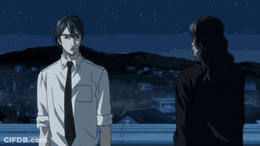 Initial D Ryosuke Takahashi Kaori Talking GIF