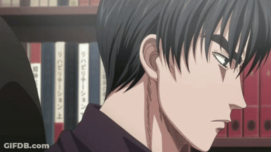 Initial D Ryosuke Takahashi Seriously Speaking GIF