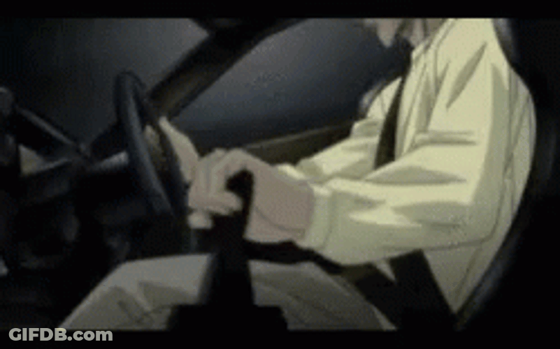 Initial D Shifting Gear GIF