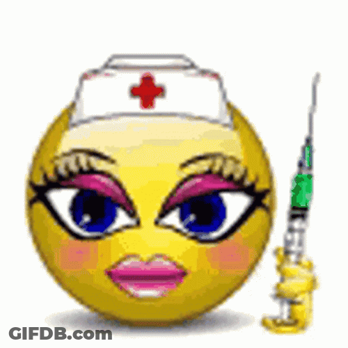Injection Nurse Emoji GIF