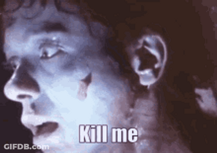 Injured Man Saying Kill Me GIF