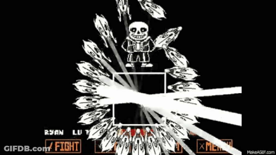 Ink Sans Undertale Game Simulator GIF
