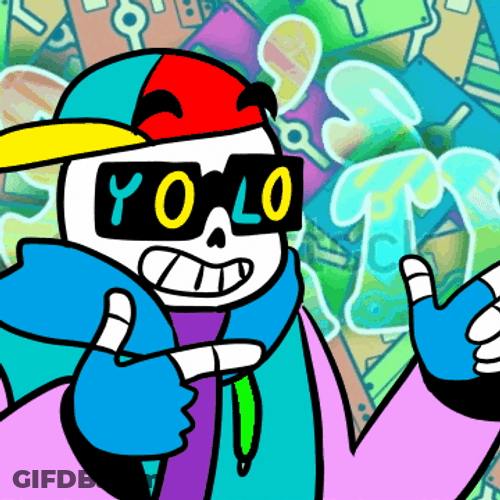 Ink Sans Yolo Fresh Undertale GIF