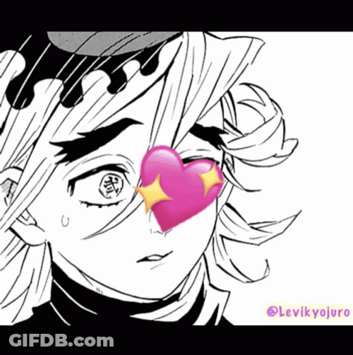 Innocent Douma With Hearts GIF