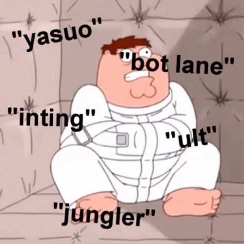 Insane Peter Griffin Meme Imagining Words GIF