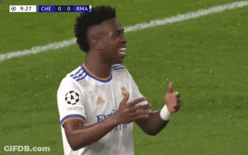Insane Rainbow Flick Vini Jr GIF