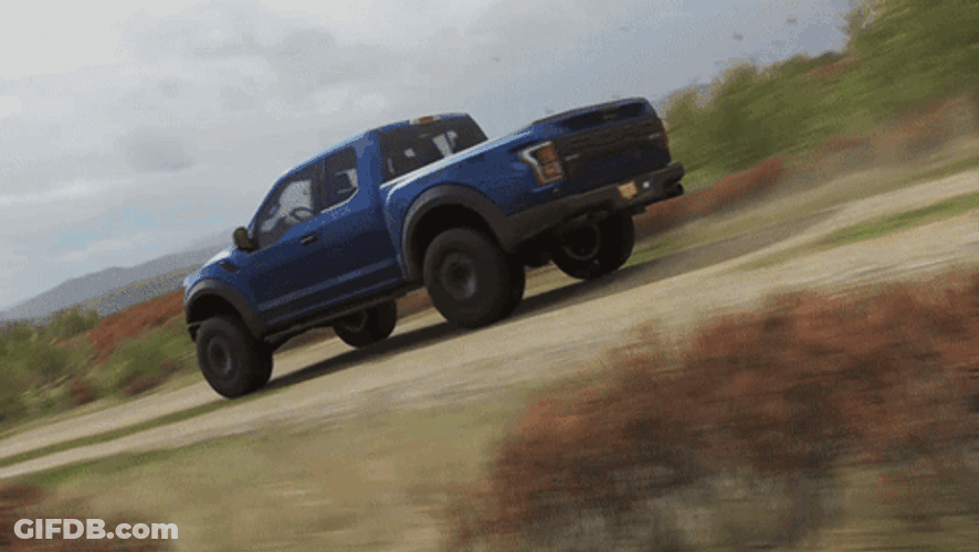 Insanely Fast Running Ford GIF