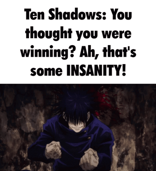 Insanity Makes You Think You're Winning GIF