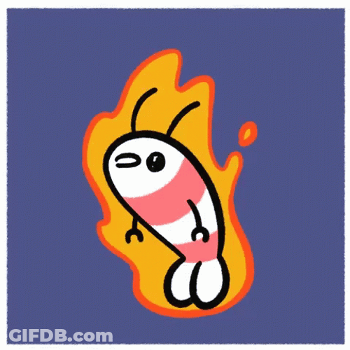 Insect On Fire Disintegrate GIF