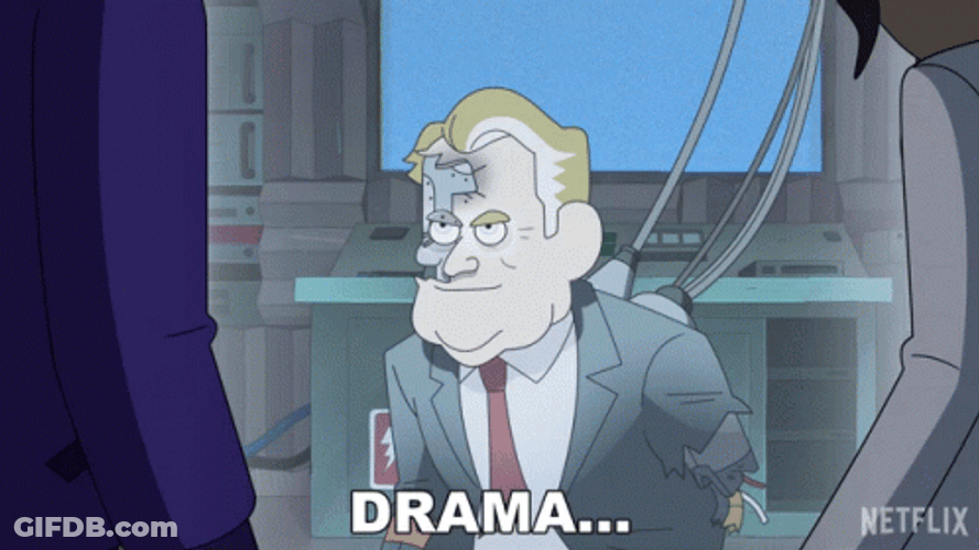 Inside Job Alpha-Beta Robot President GIF