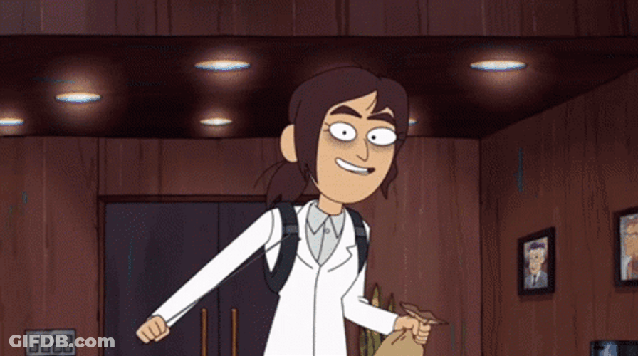 Inside Job Reagan Ridley Multiple Robot Hands GIF