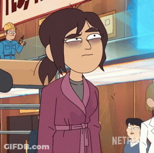Inside Job Reagan Ridley Puffy Eyes GIF