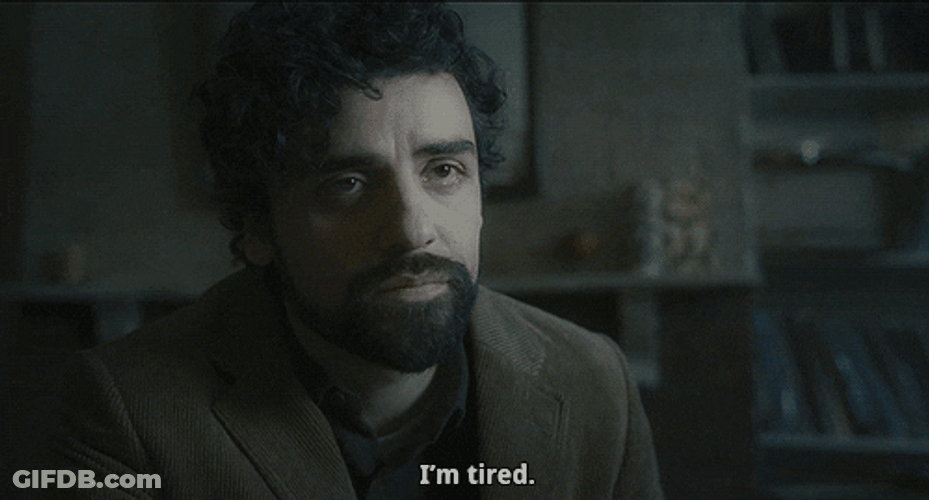 Inside Llewyn Davis I'm Tired GIF