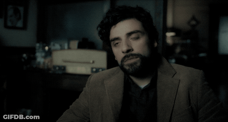 Inside Llewyn Davis Sighing GIF