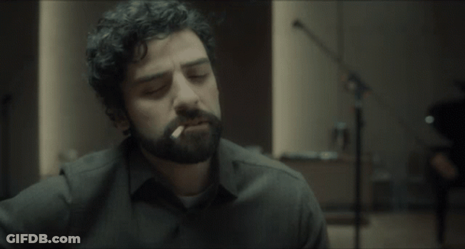 Inside Llewyn Davis Smoking GIF