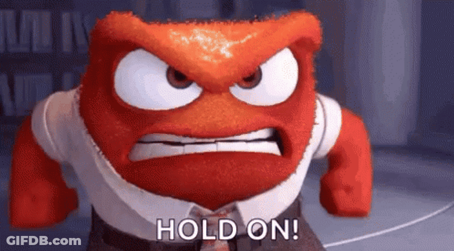 Inside Out Anger High Blood Pressure Hold On GIF