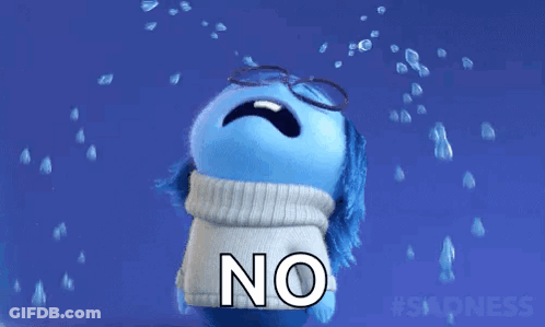 Inside Out Character Crying GIF