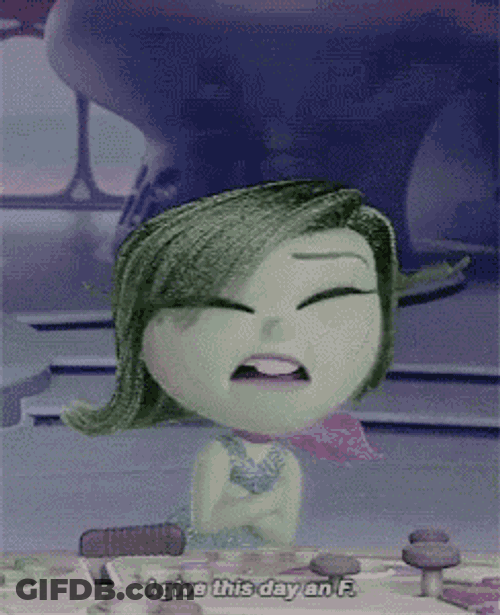 Inside Out Disgust GIF