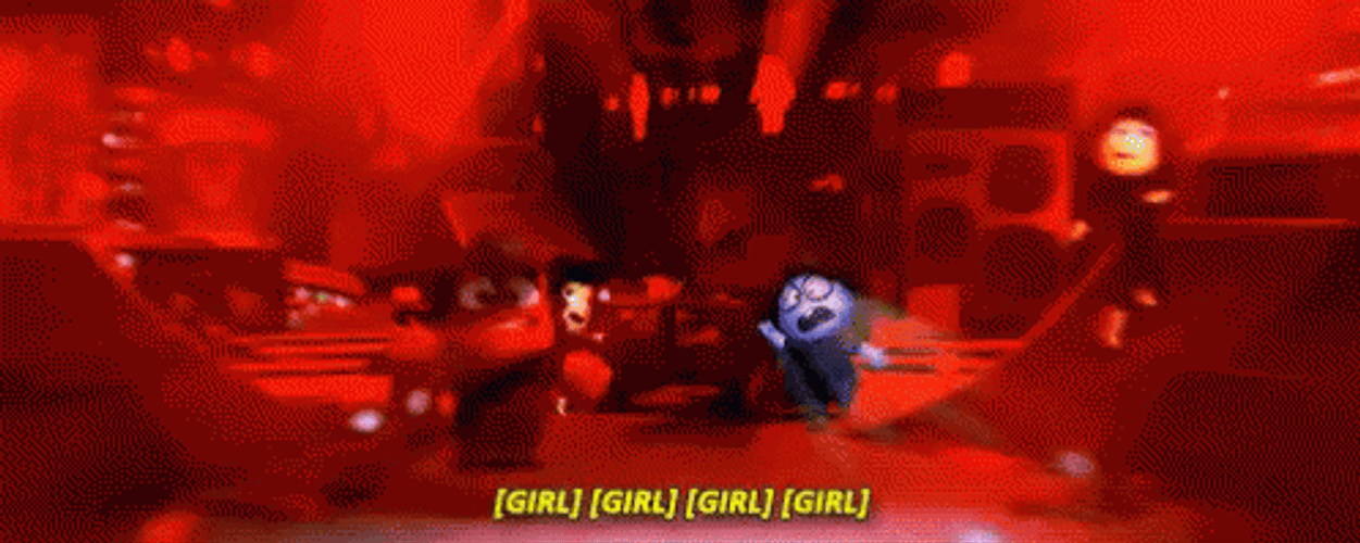 Inside Out Panicking While Running GIF