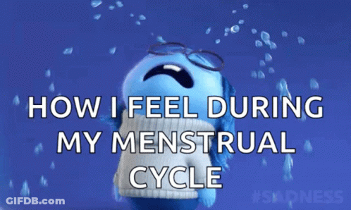 Inside Out Sad Character Saying How I Feel GIF