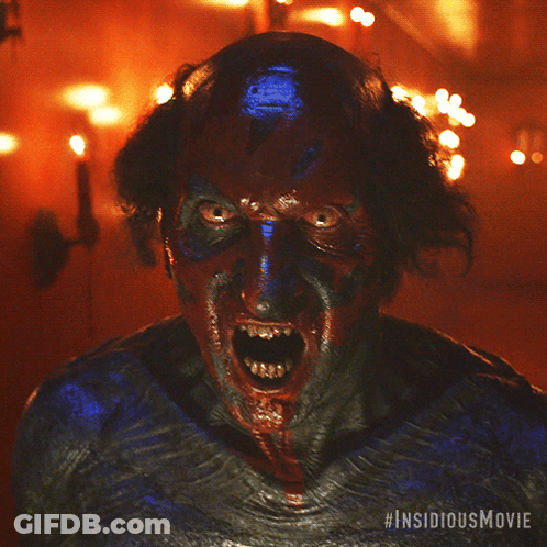 Insidious Movie Poster Clown GIF