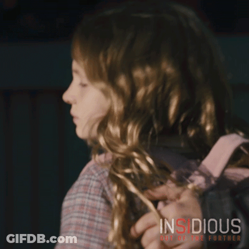 Insidious Movie Poster Little Girl GIF