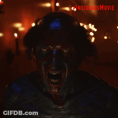 Insidious Movie Poster With Clown GIF