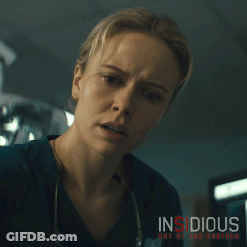Insidious Out Of The Further Poster Woman GIF