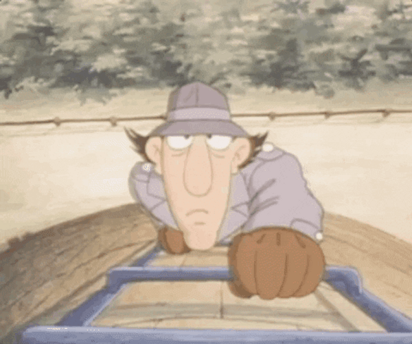Inspector Gadget Climbing Scene GIF