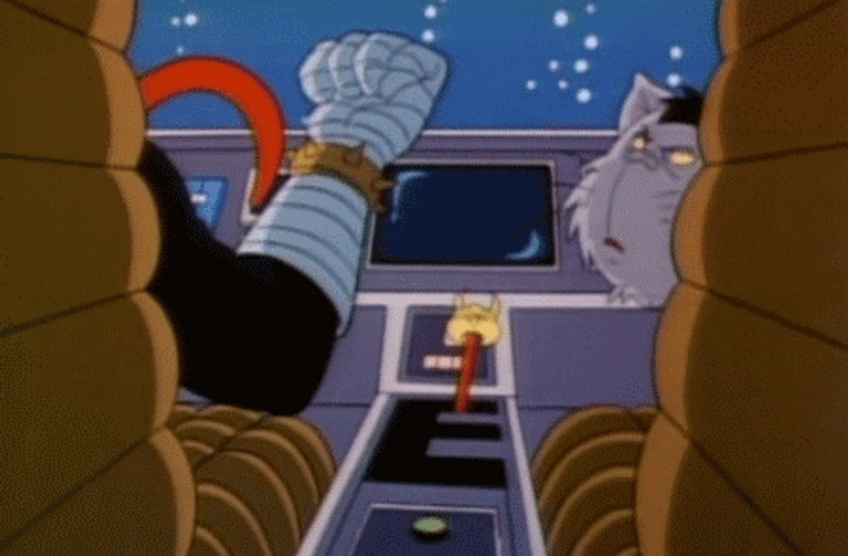 Inspector Gadget Dr. Claw And MAD Cat GIF