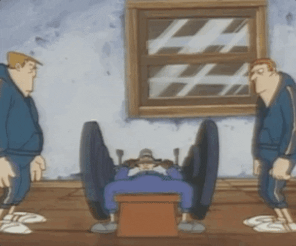 Inspector Gadget Exercise GIF
