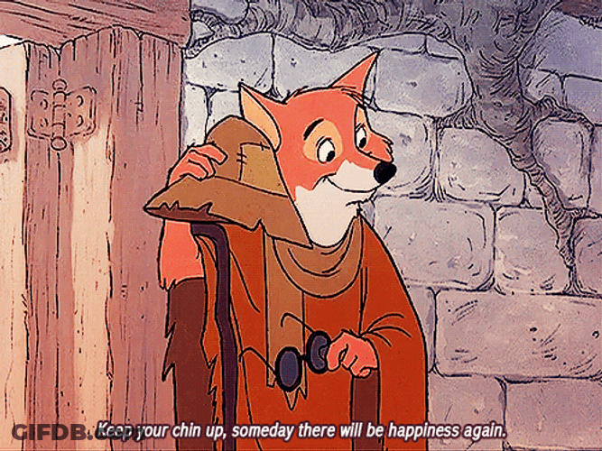 Inspirational Advice Robin Hood Happiness GIF