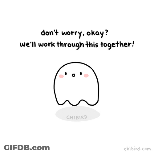 Inspirational Doodle Don't Worry GIF