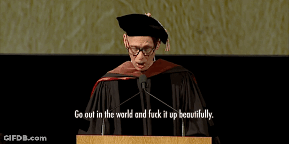 Inspirational Message Go Out In The World GIF