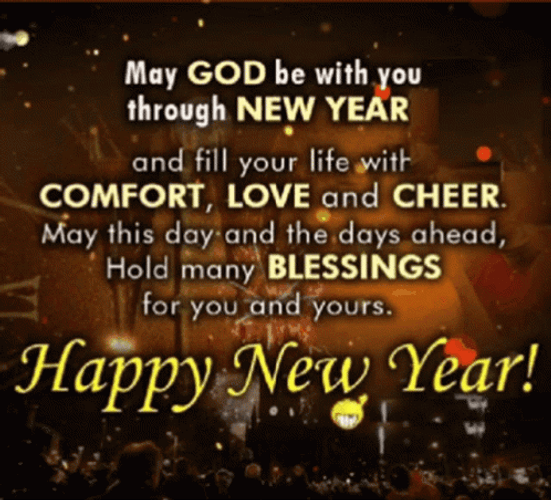 Inspirational New Year Quote GIF