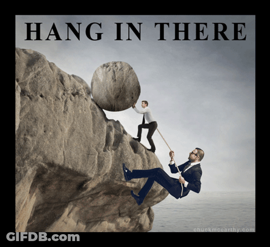 Inspirational Politics Hang In There GIF
