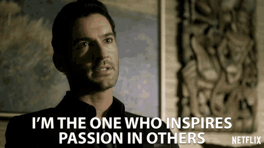 Inspire Passion Tom Ellis Lucifer GIF
