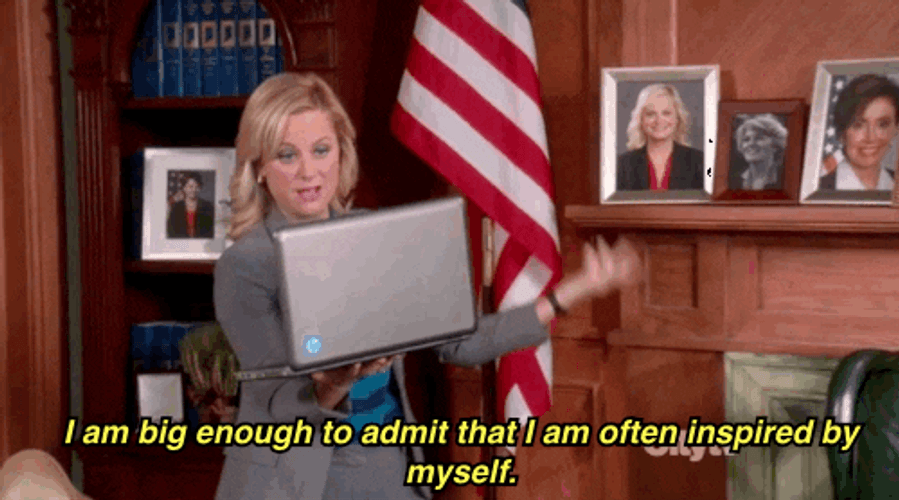 Inspired By Self Leslie Knope GIF