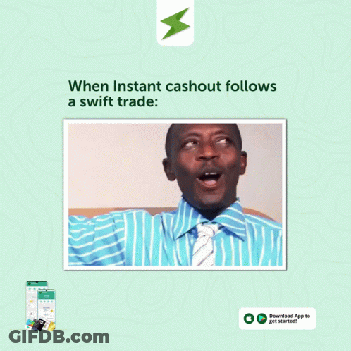 Instant Cashout Man With Open Mouth GIF