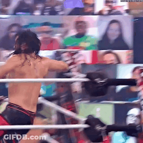 Intense Curb Stomp Seth Rollins GIF