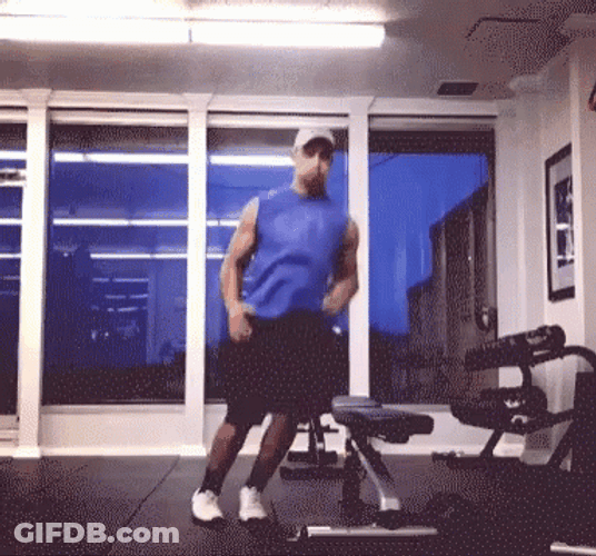 Intense Jumping Working Out GIF