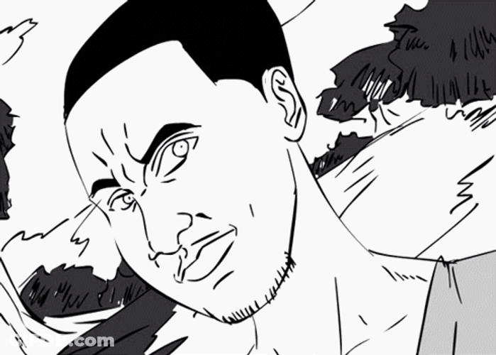 Intense Manga Animation GIF