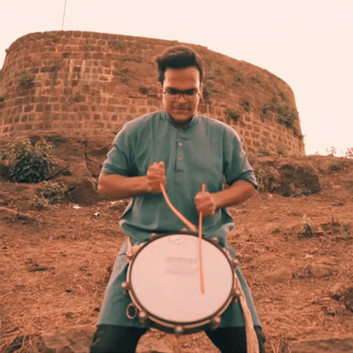 Intense Outdoor Drum Roll GIF