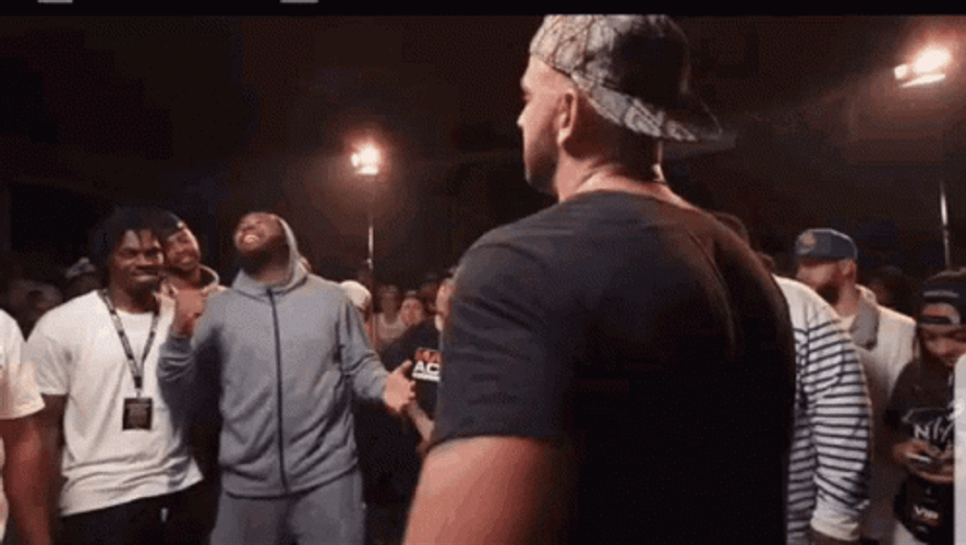 Intense Rap Battle Calicoe Pointing Finger GIF