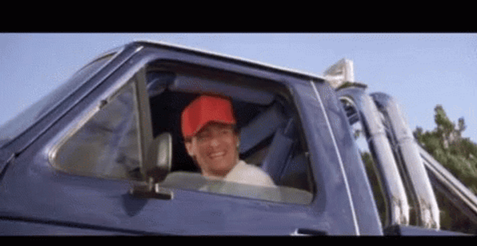 Intense Roadhouse Movie Car Crash Scene GIF